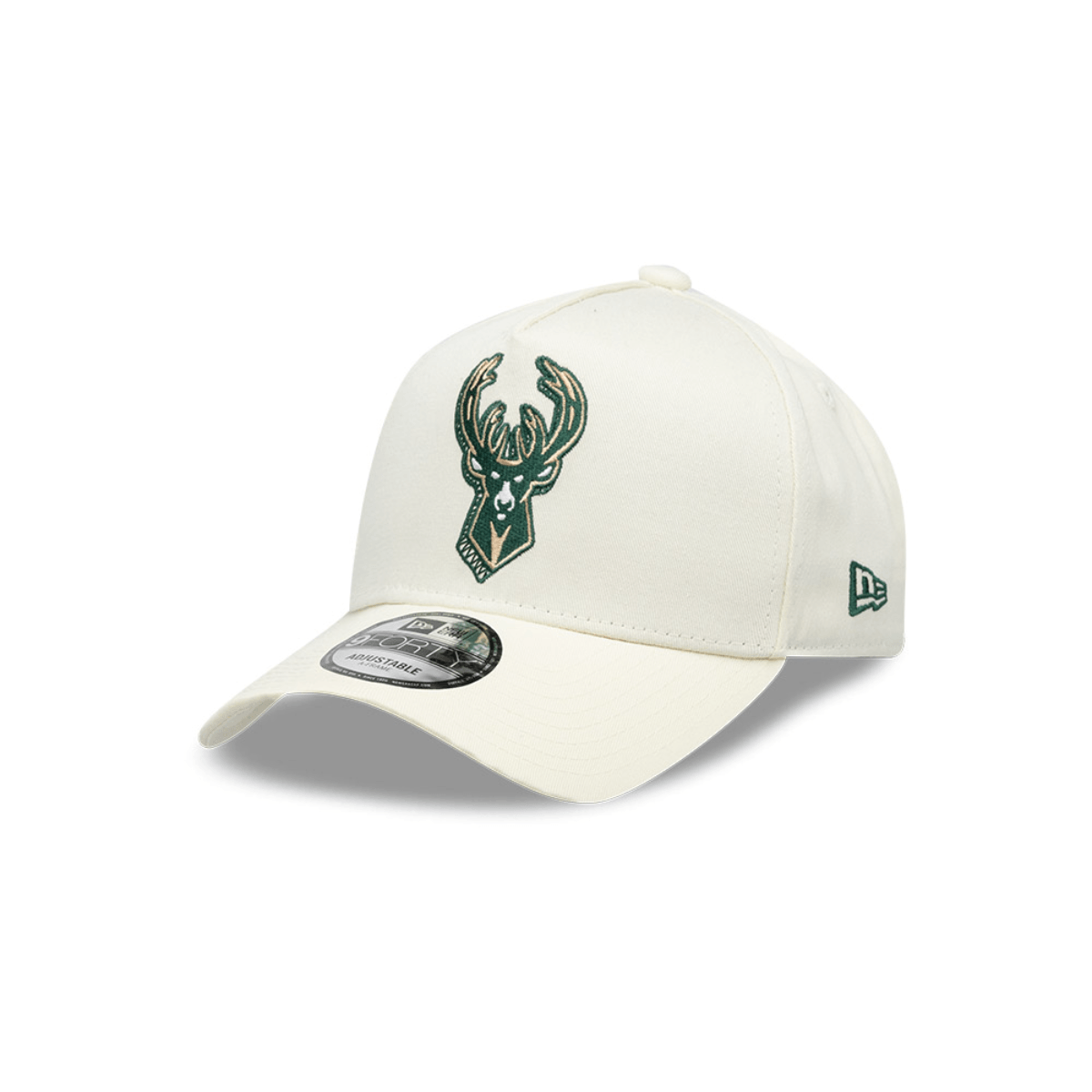 GORRA MILWAUKEE BUCKS NBA 9FORTY AJUSTABLE BLANCO
