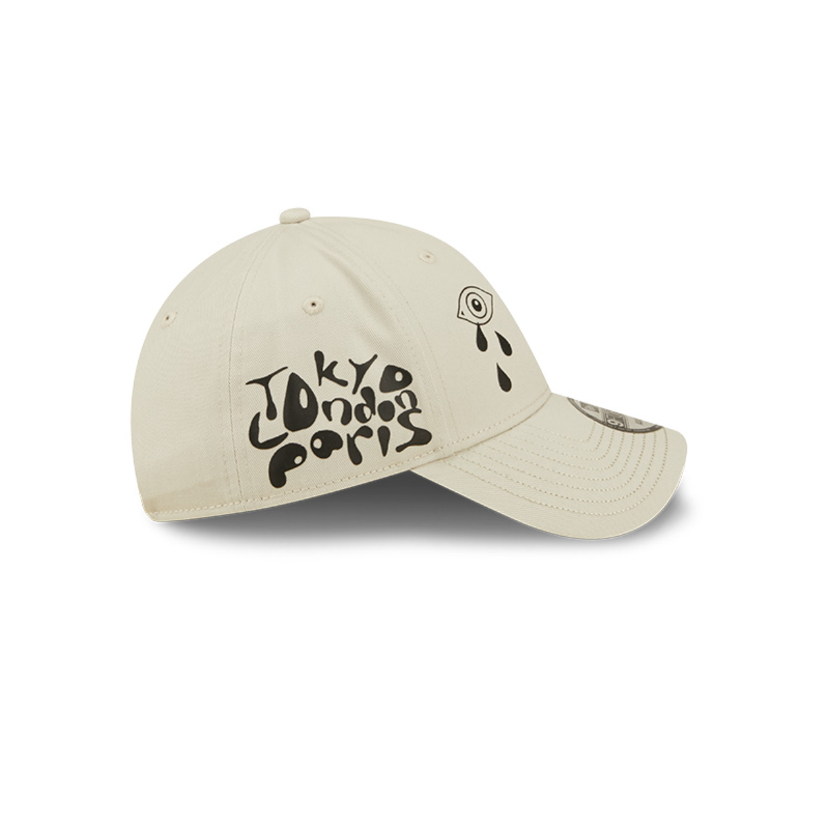 GORRA NEW ERA GRAPHIC STONE 9FORTY AJUSTABLE BLANCO