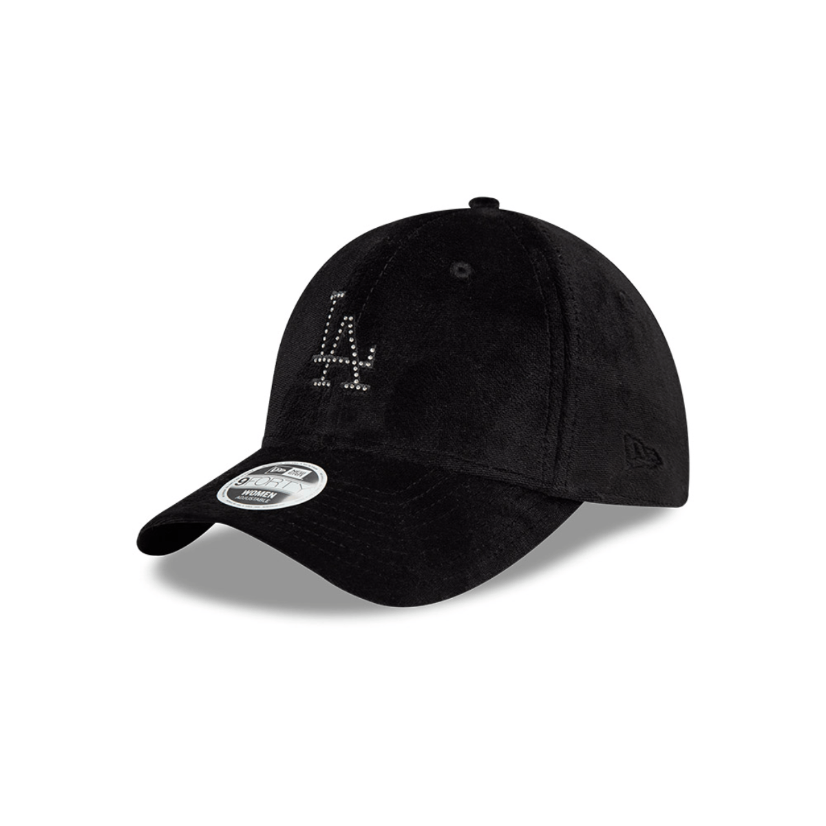GORRA LOS ANGELES MLB DIAMANTE VELOUR 9FORTYAJUSTABLE NEGRA