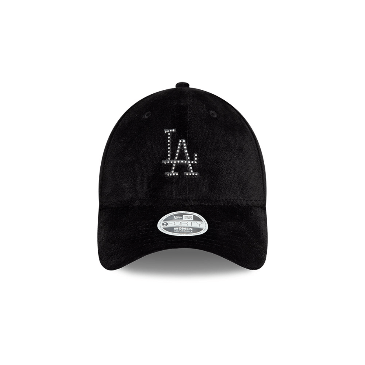 GORRA LOS ANGELES MLB DIAMANTE VELOUR 9FORTYAJUSTABLE NEGRA