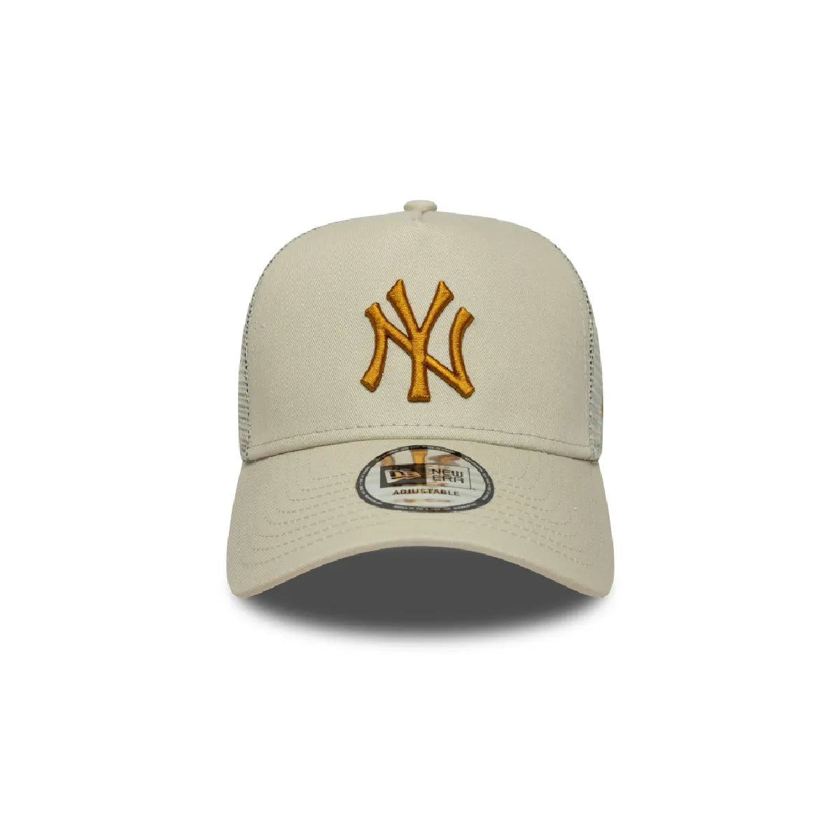 GORRA NEW YORK FRAME TRUCKER BEIGE