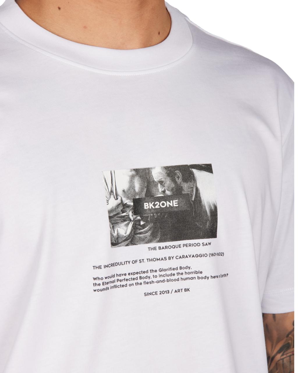 CAMISETA EXTRAVAGANT THE BAROQUE SAW BLANCO