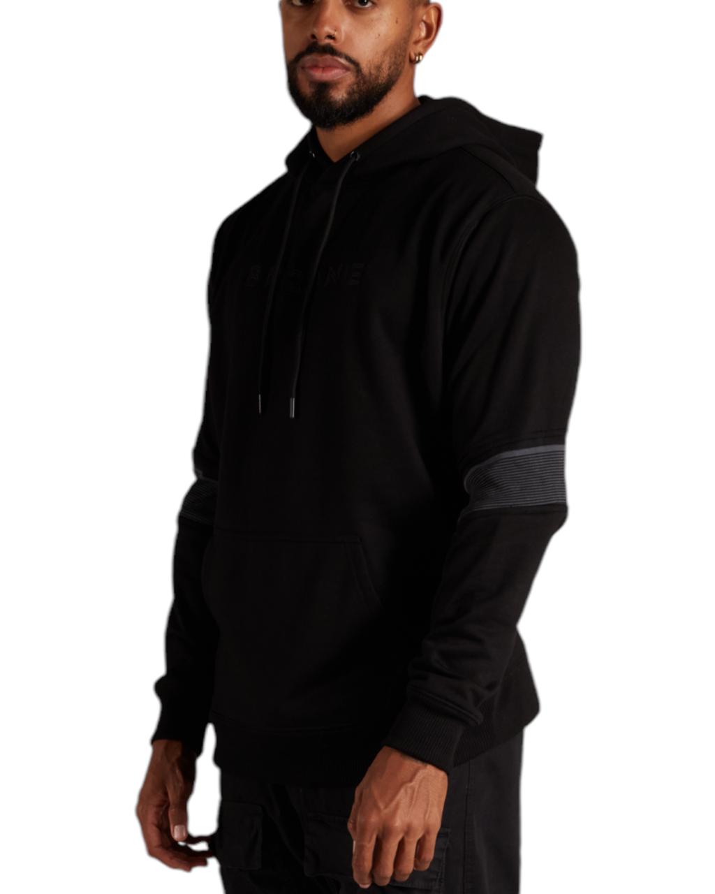 HODDIE CORTE BLACK NEGRO