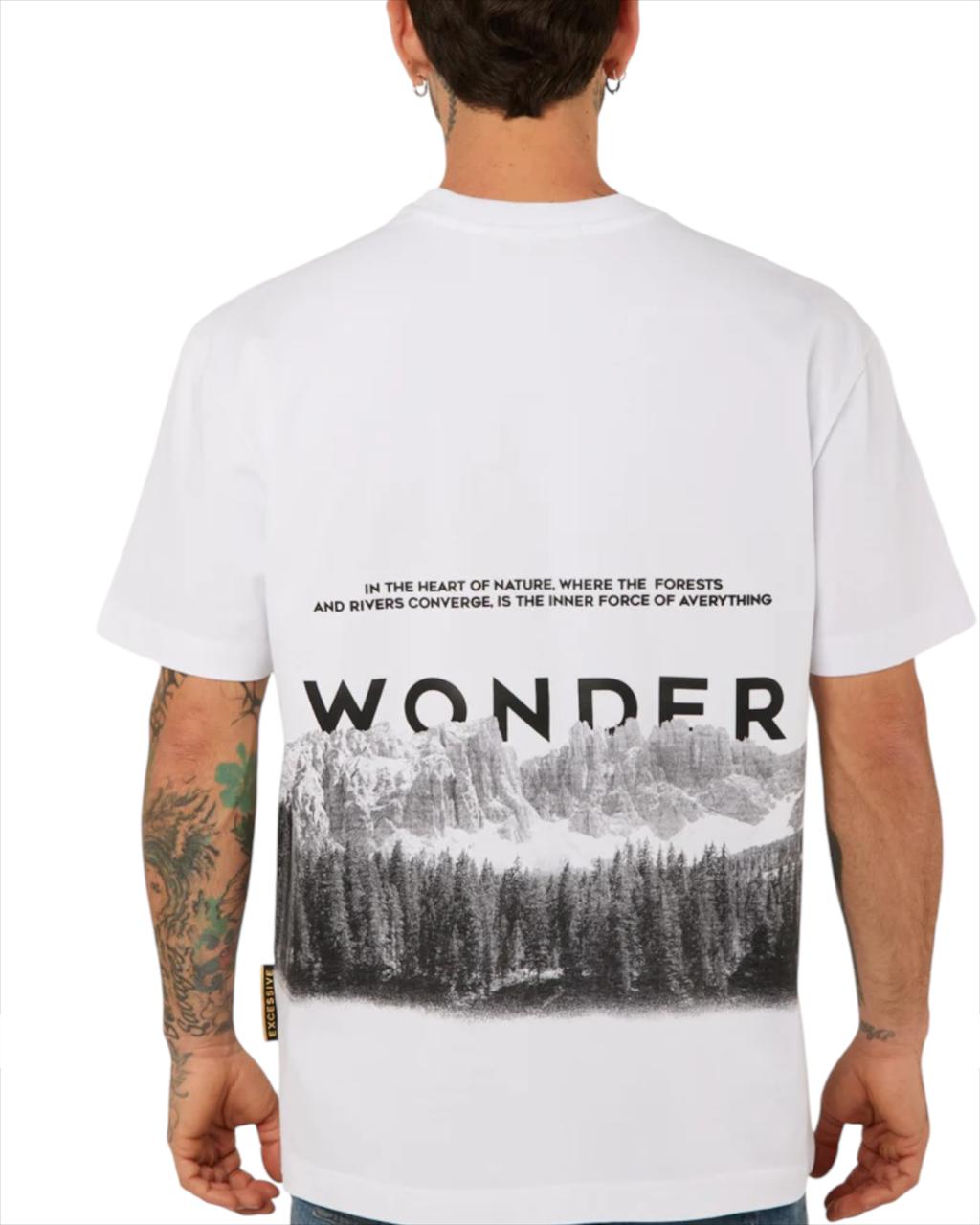 CAMISETA OVERSIZED WONDER BLANCO