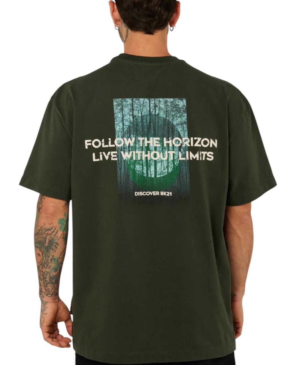 CAMISETA OVERSIZED HORIZON VERDE