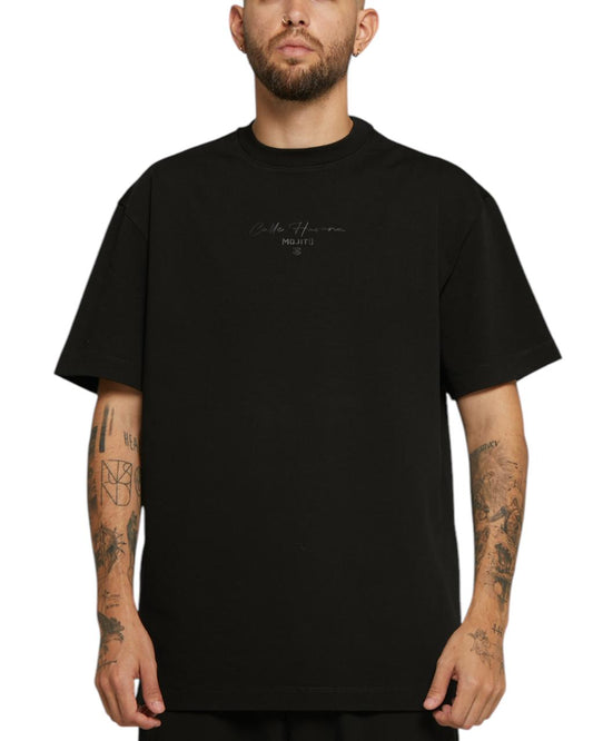 CAMISETA OVERSIZED CALLE NEGRO