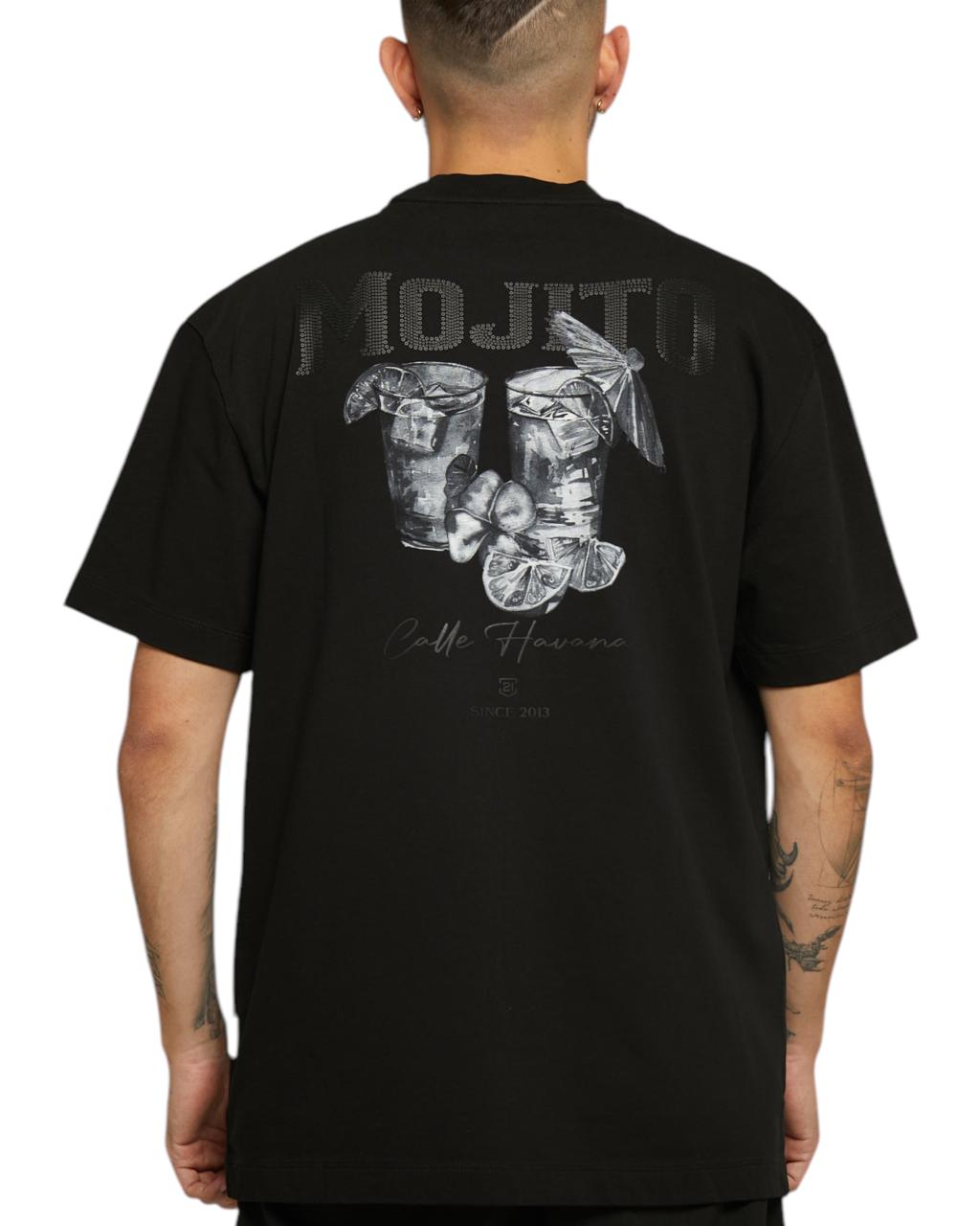 CAMISETA OVERSIZED CALLE NEGRO