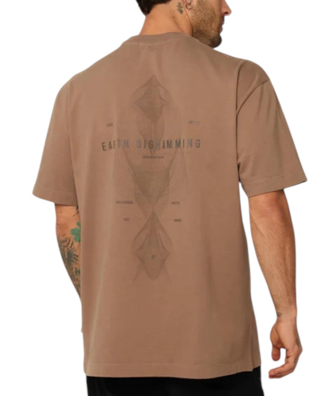 CAMISETA OVERSIZED EARTH TAUPE