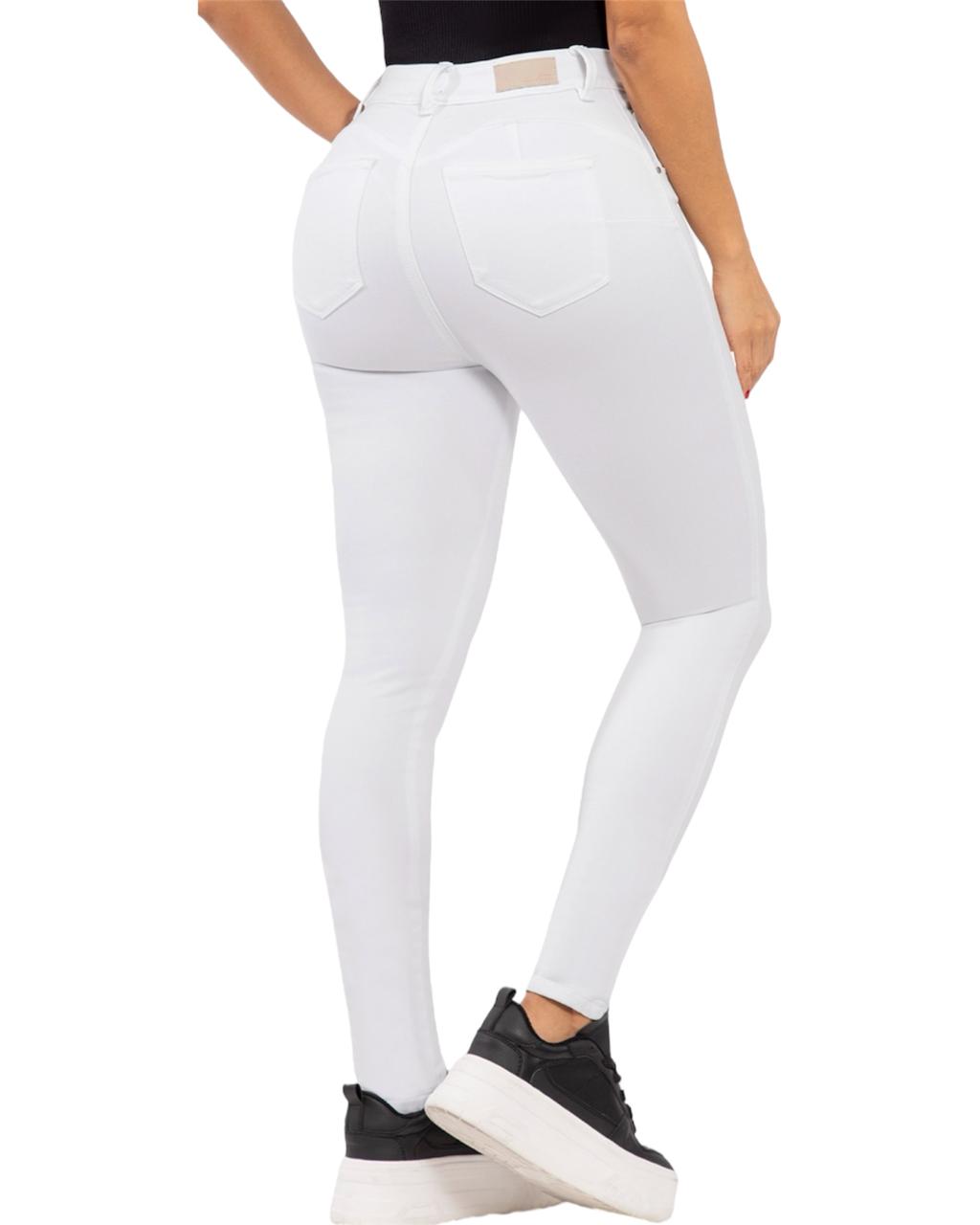 JEAN SKINNY BLANCO