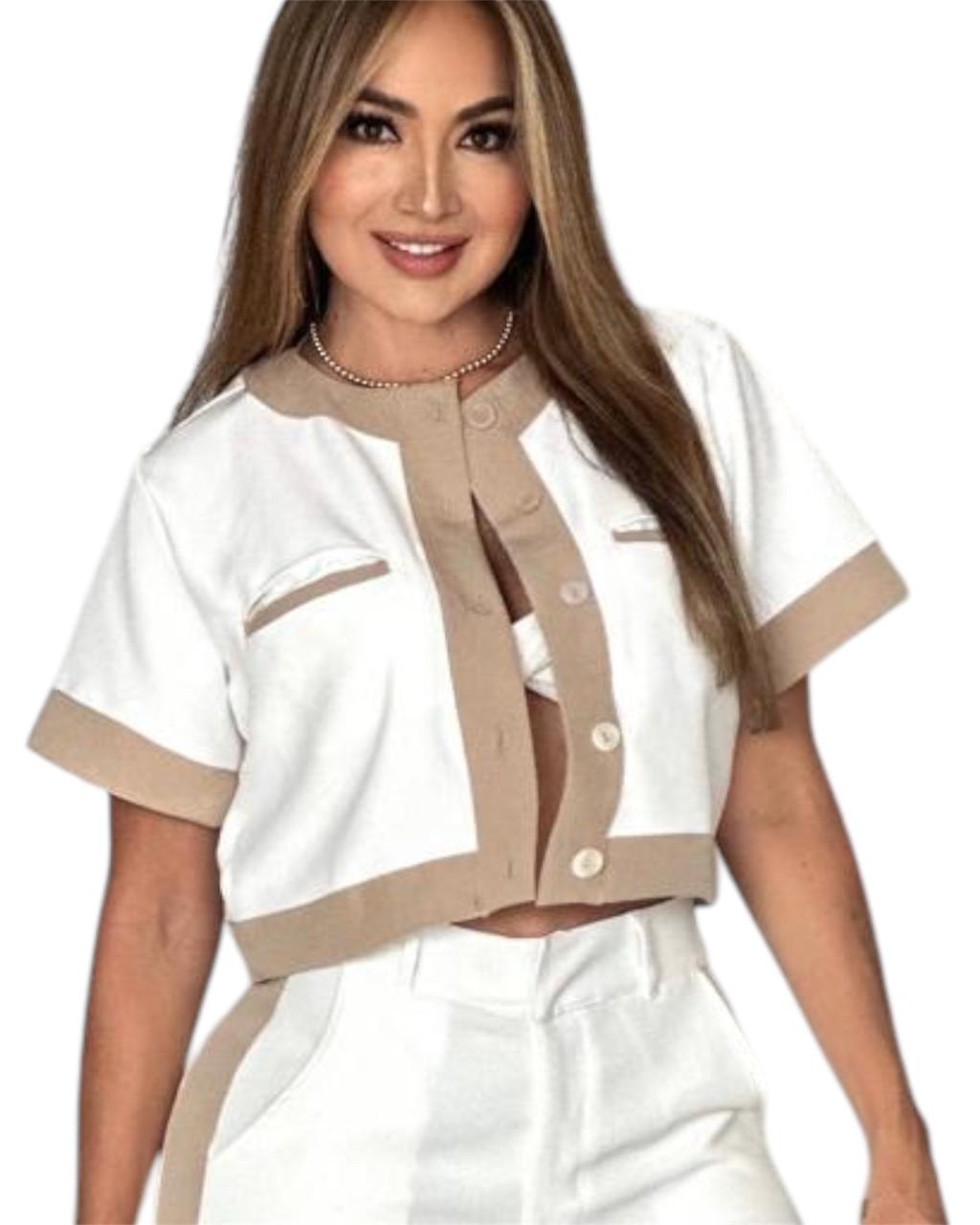 BLUSA MARFIL