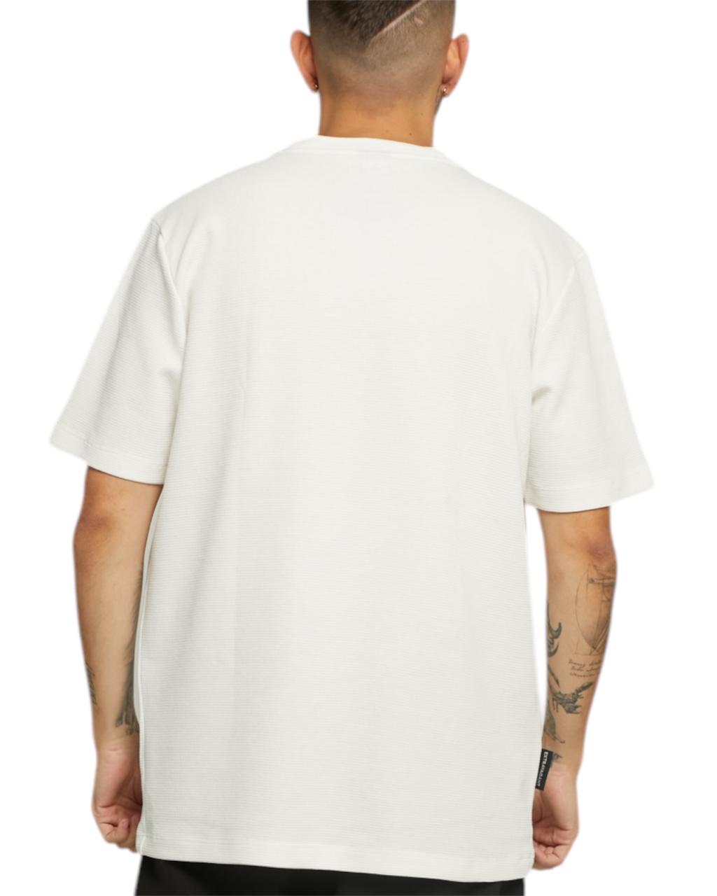 CAMISETA JACQUARD CRUDO