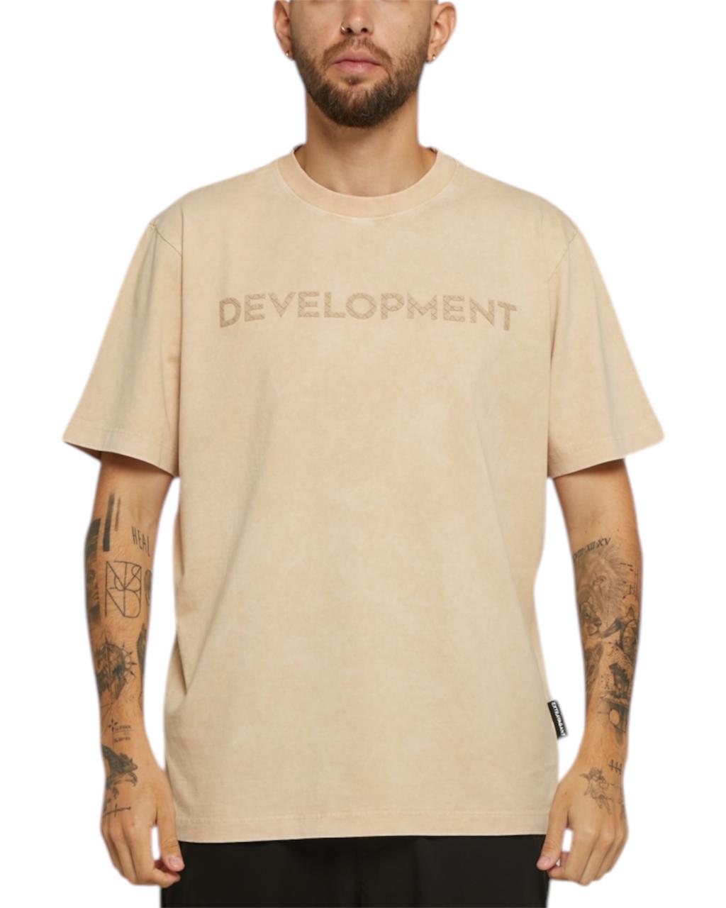 CAMISETA DEVELOPMENT BEIGE