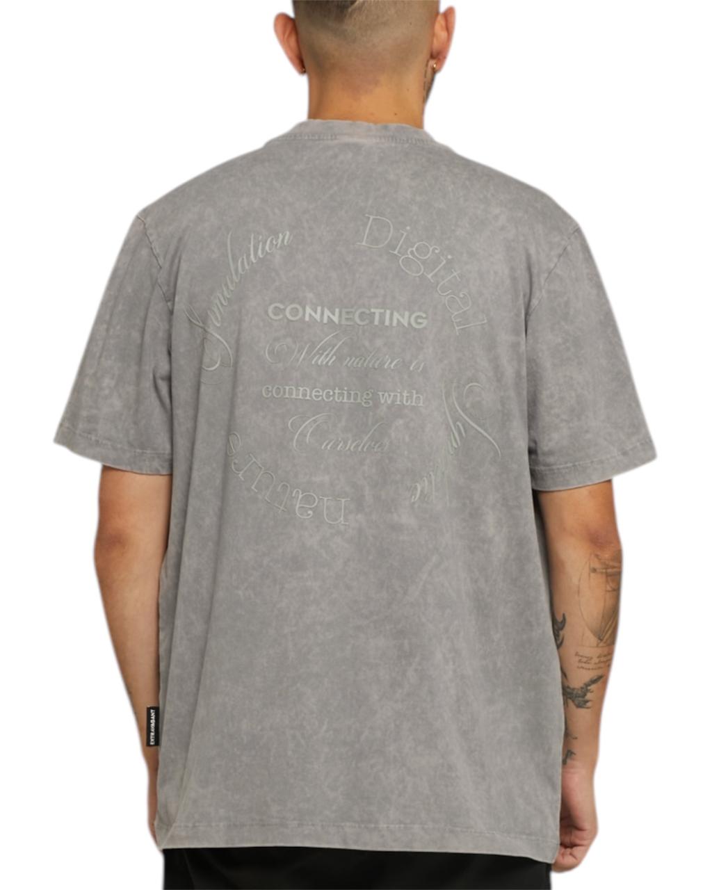 CAMISETA HORTENSIA GRIS