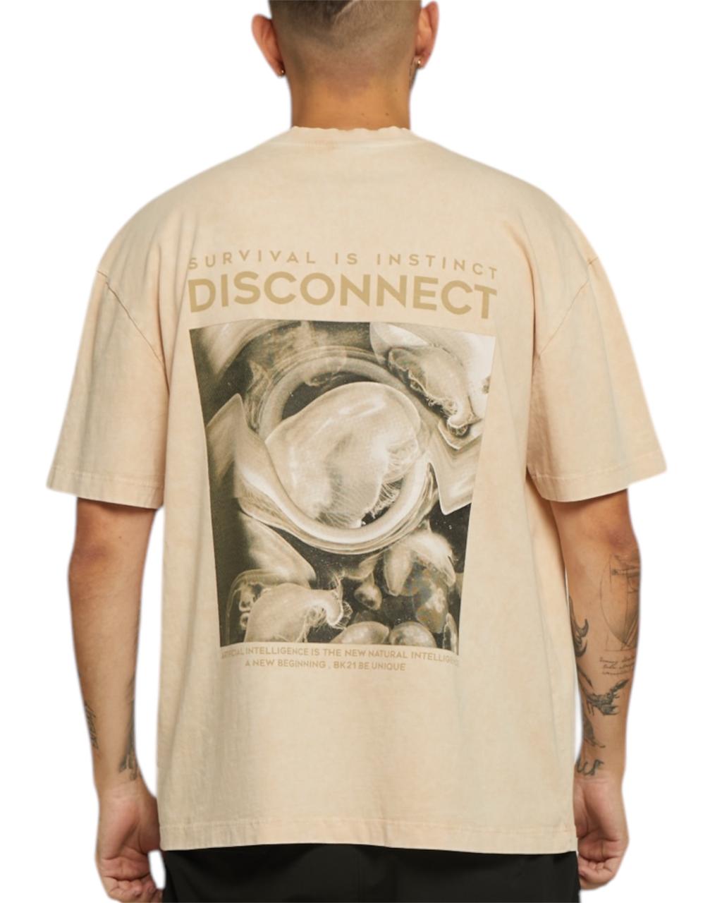 CAMISETA DISCONNECT CAMEL