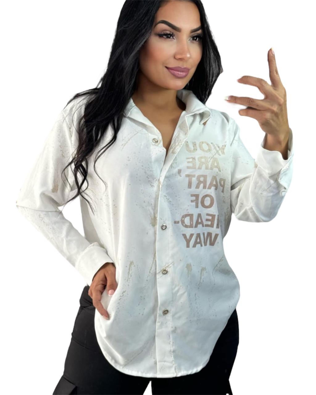 CAMISERA SEDA MANGA