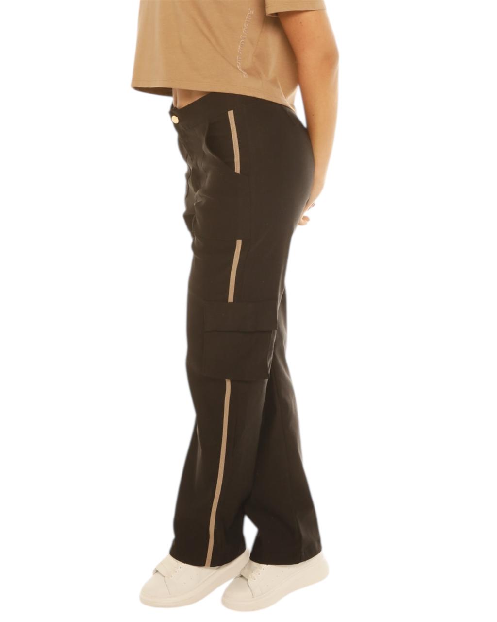 PANTALON CARGO CONTRASTE