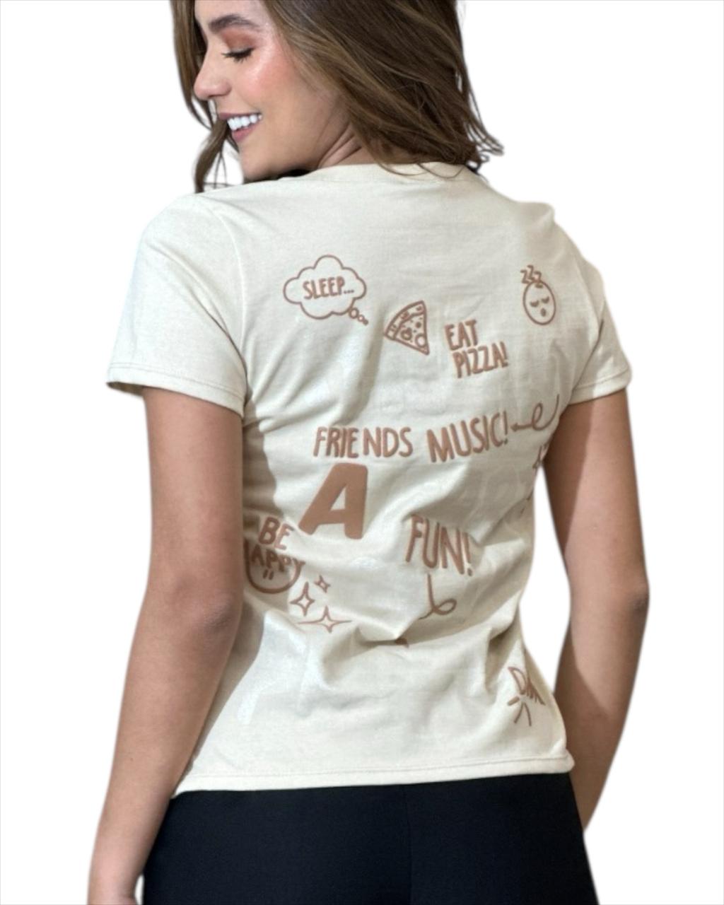CAMISETA ESTAMPADO ESPALDA
