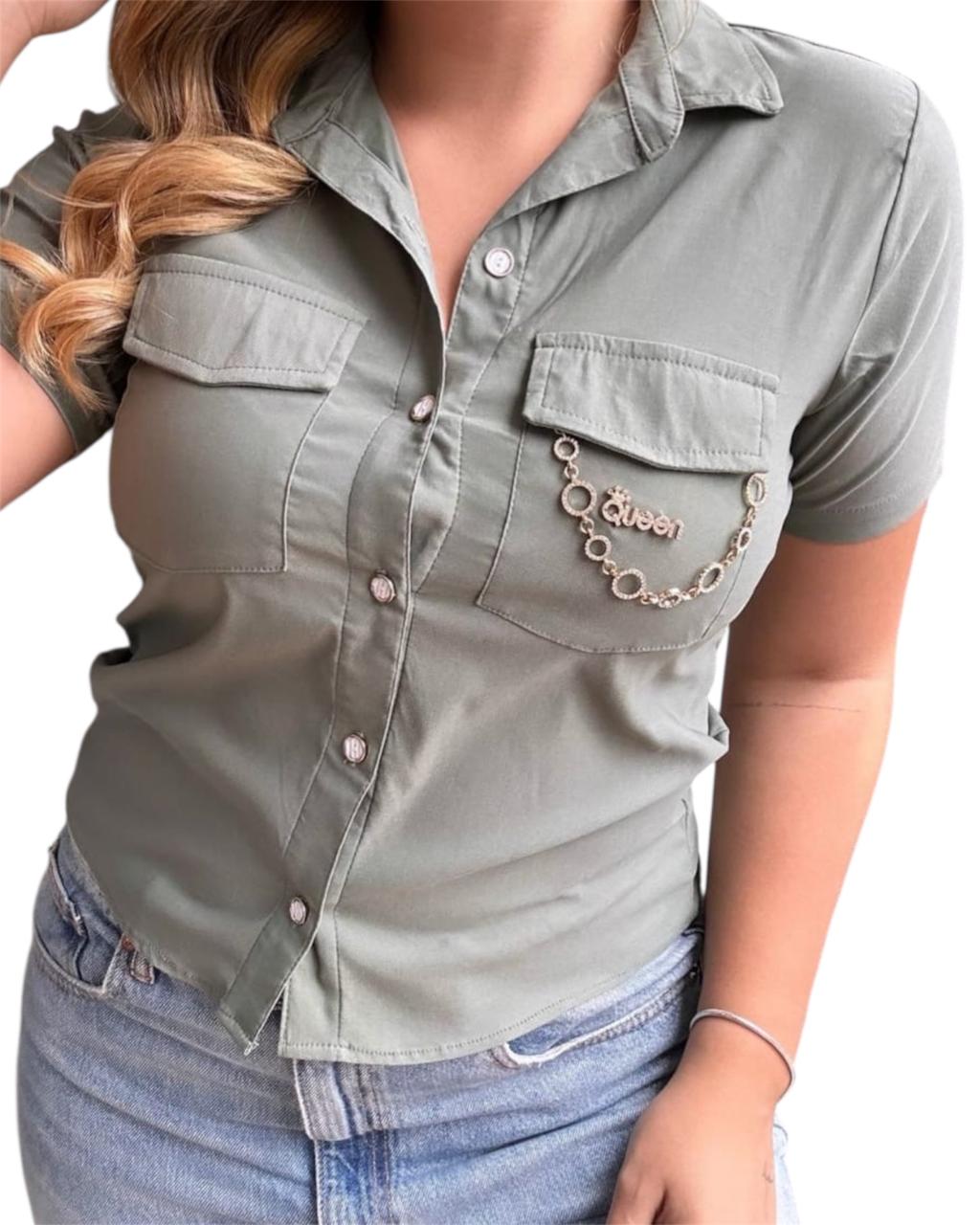 CAMISERA DOBLE BOLSILLO