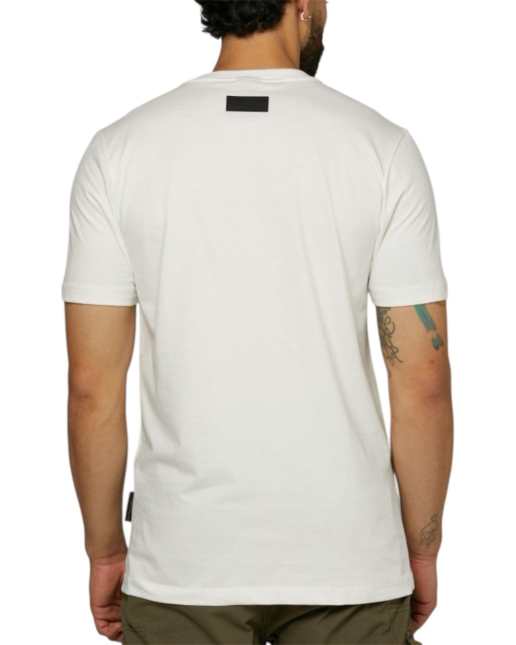 CAMISETA HORTENSIA BLANCO