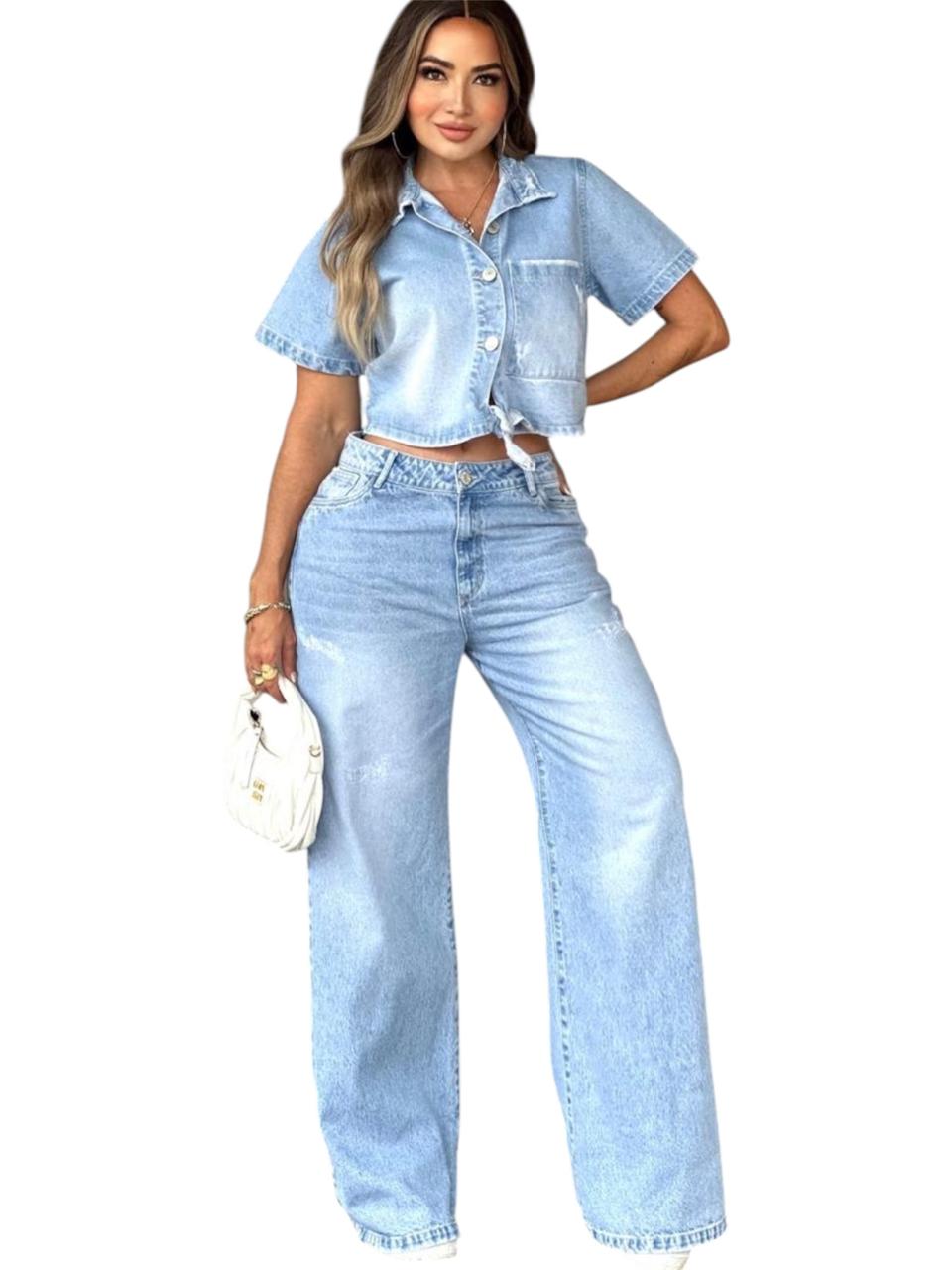 CONJUNTO JEAN INDIGO