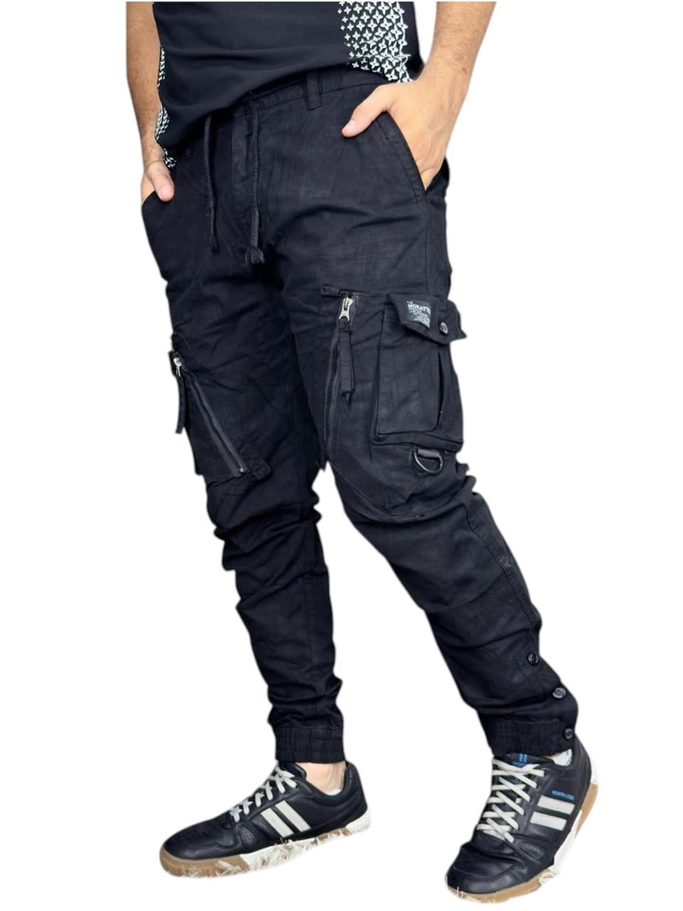 JOGGER NEGRO CREMALLERA