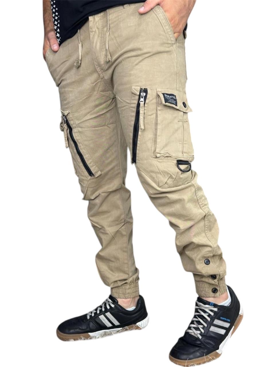 JOGGER CAQUI CREMALLERA