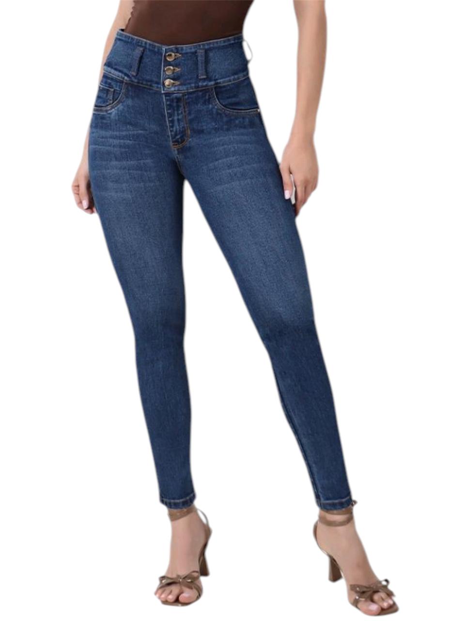 JEAN SKINNY TIRO ALTO
