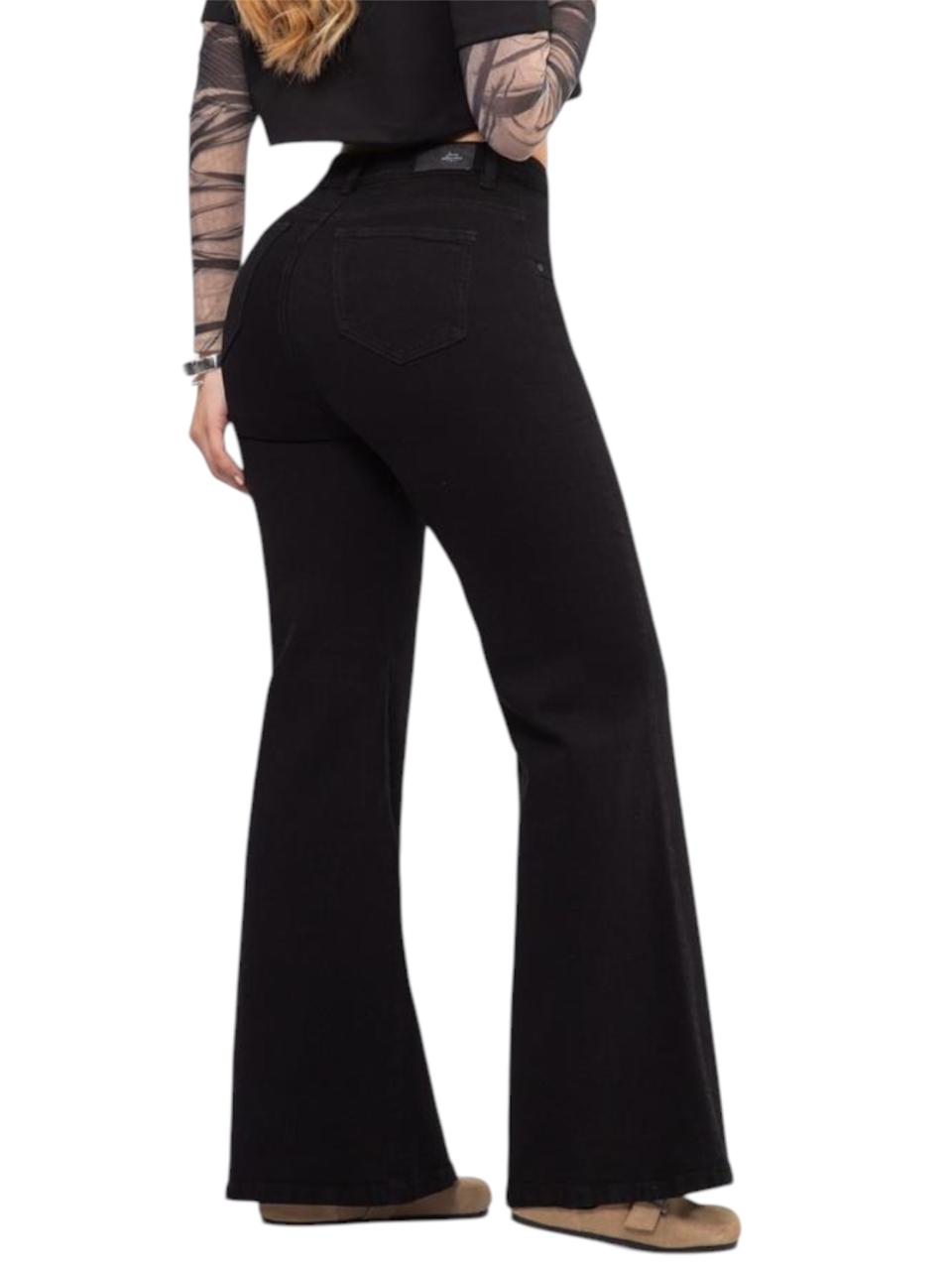 JEAN WIDE NEGRO