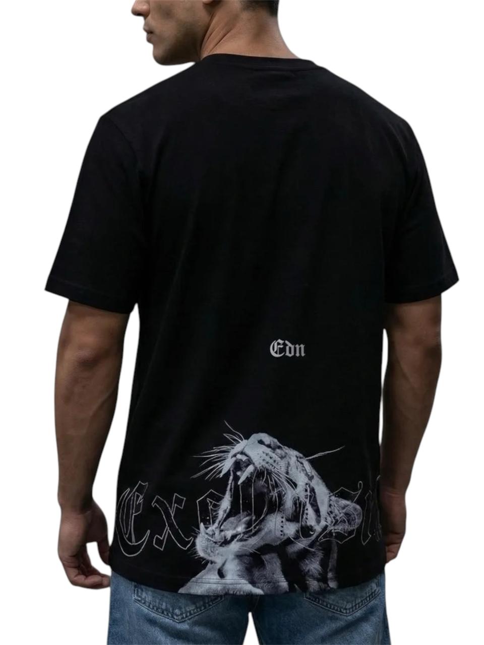 CAMISETA HEX NEGRO
