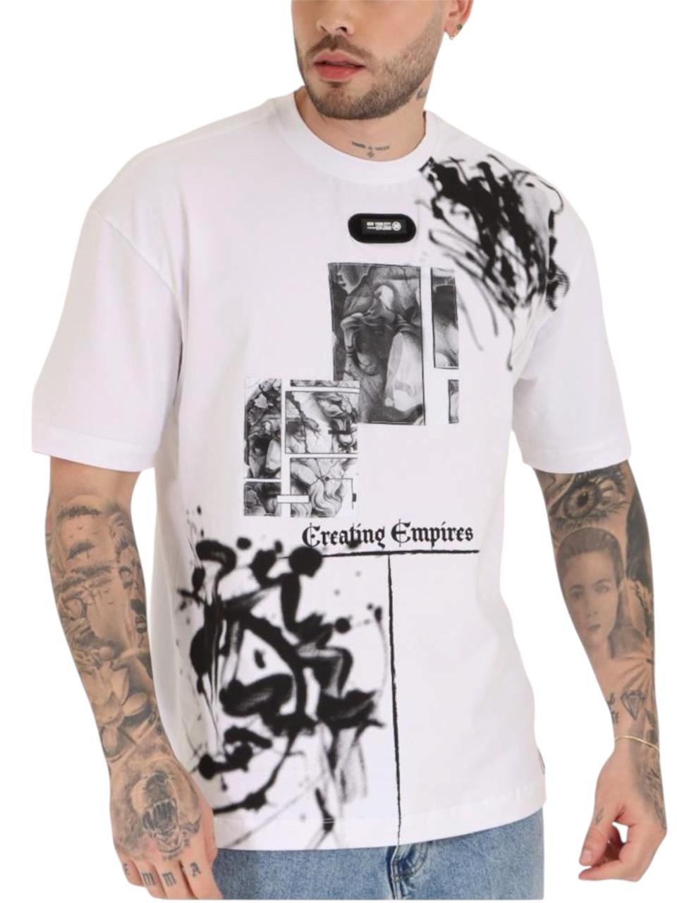 CAMISETA GRAFITTI BLANCA