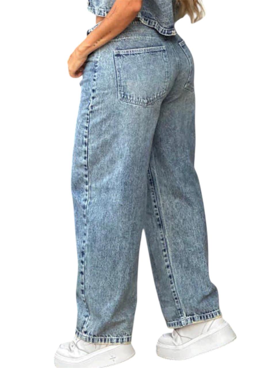 JEAN BARREL INDIGO CORTES