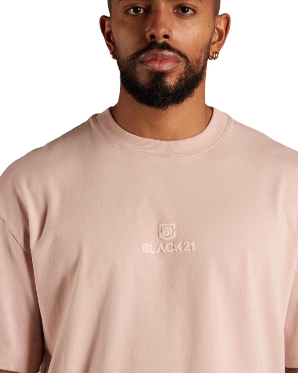 CAMISETA OVERSIZED EXCESSIVE BK ROSADO