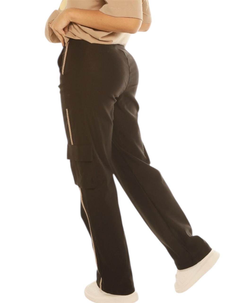 PANTALON CARGO CONTRASTE