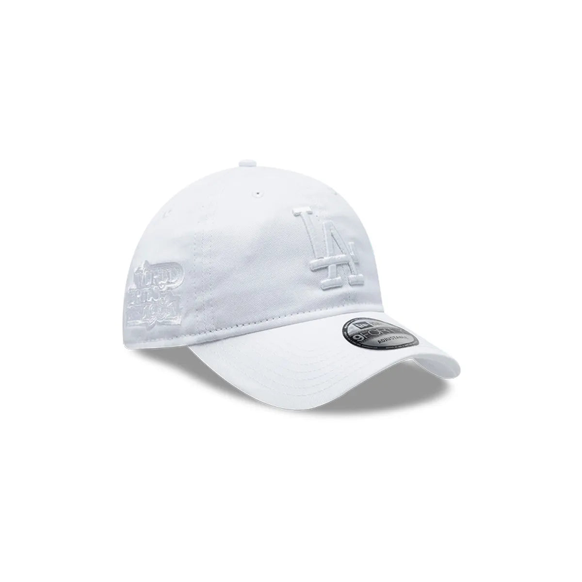 Gorra Los Angeles Dodgers Ajustable Blanca