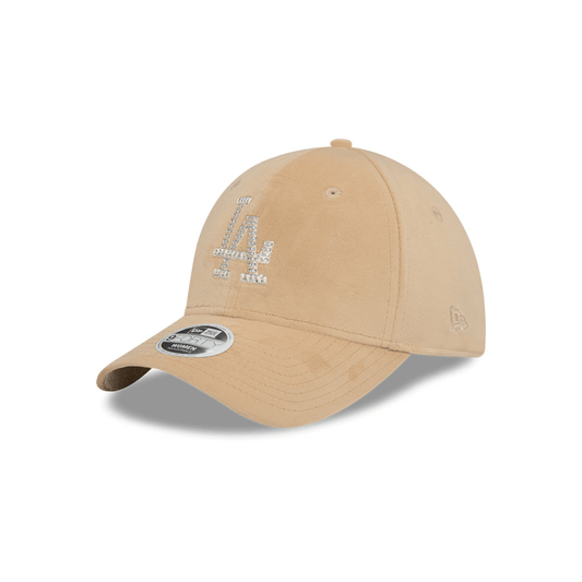 GORRA VELOUR DIAMANTE 9FORTY AJUSTABLE BEIGE