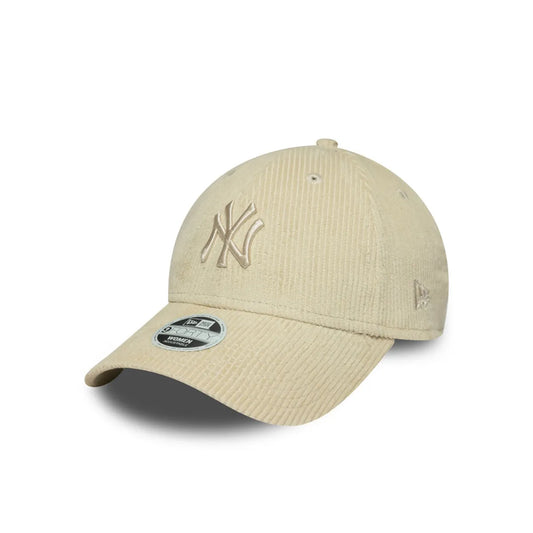 Gorra New York Yankees MLB Cord 9FORTY Ajustable Beige