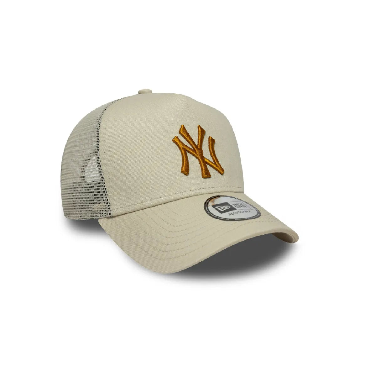 GORRA NEW YORK FRAME TRUCKER BEIGE
