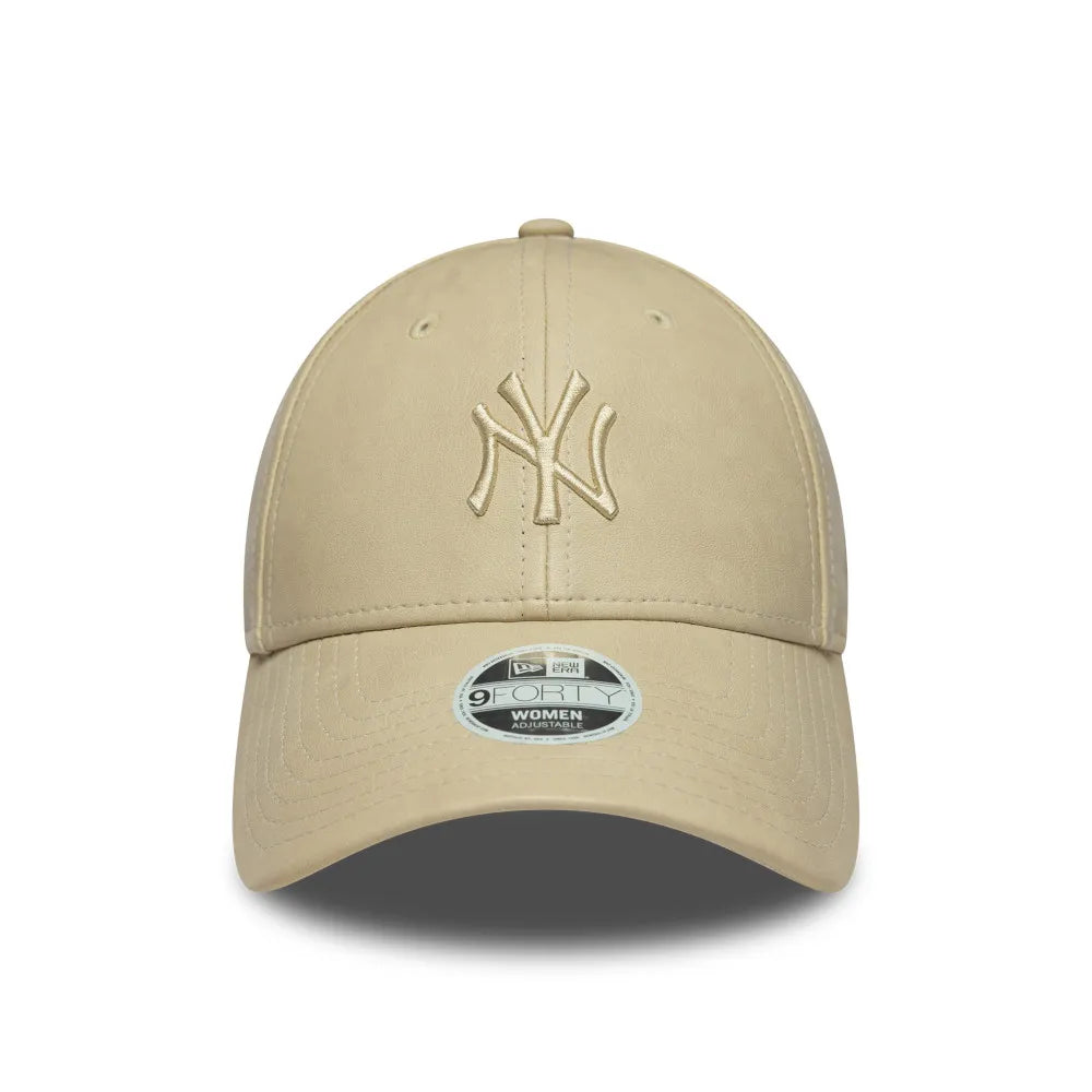 GORRA NEW YORK PU 9 FORTY BEIGE