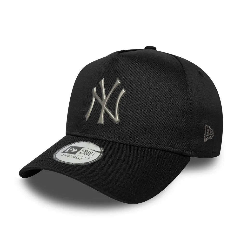 GORRA NEW YORK METALLIC E-FRAME NEGRO
