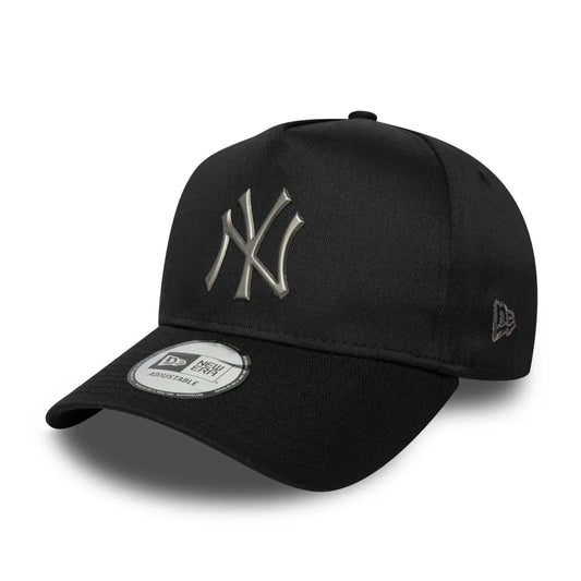 GORRA NEW YORK METALLIC E-FRAME NEGRO