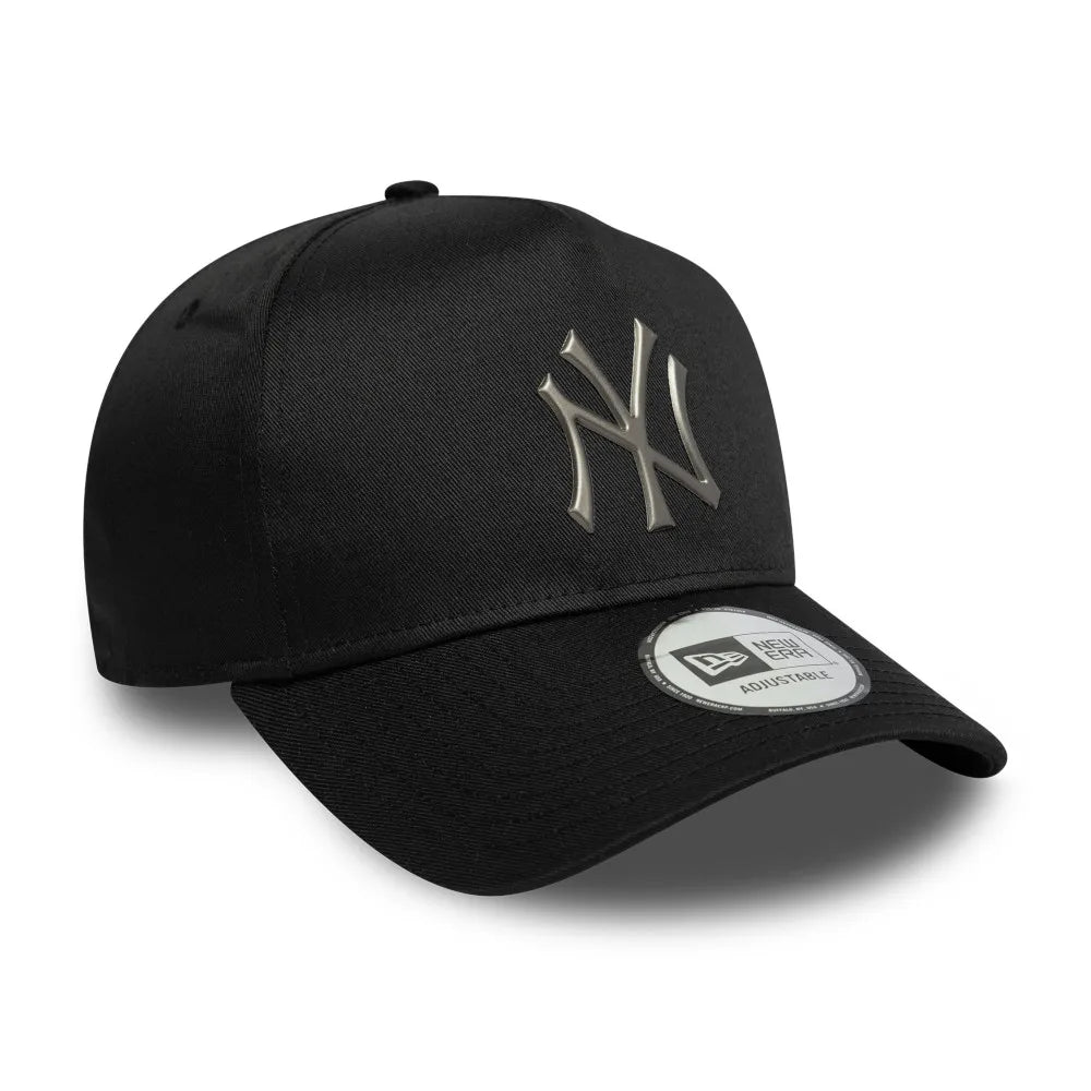 GORRA NEW YORK METALLIC E-FRAME NEGRO