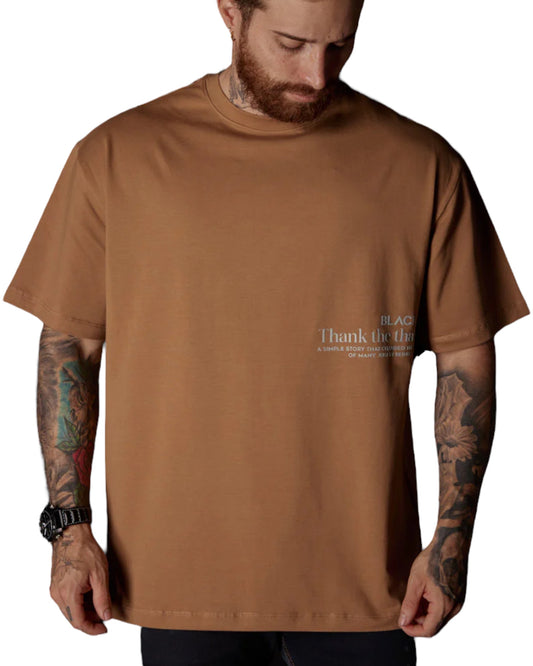 CAMISETA OVERSIZED KHAKI
