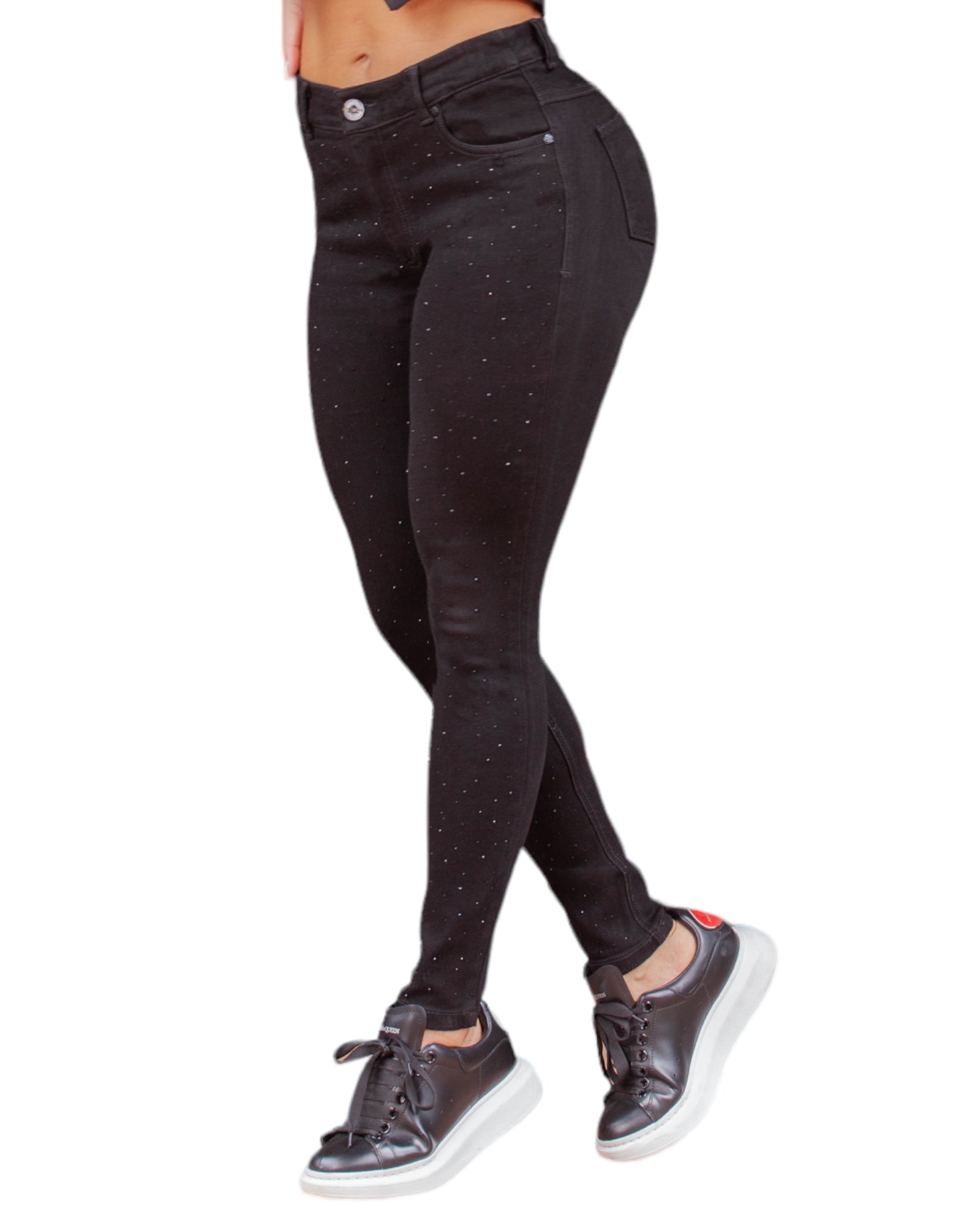 Jeans Classico con brillo TESTOSTERONA