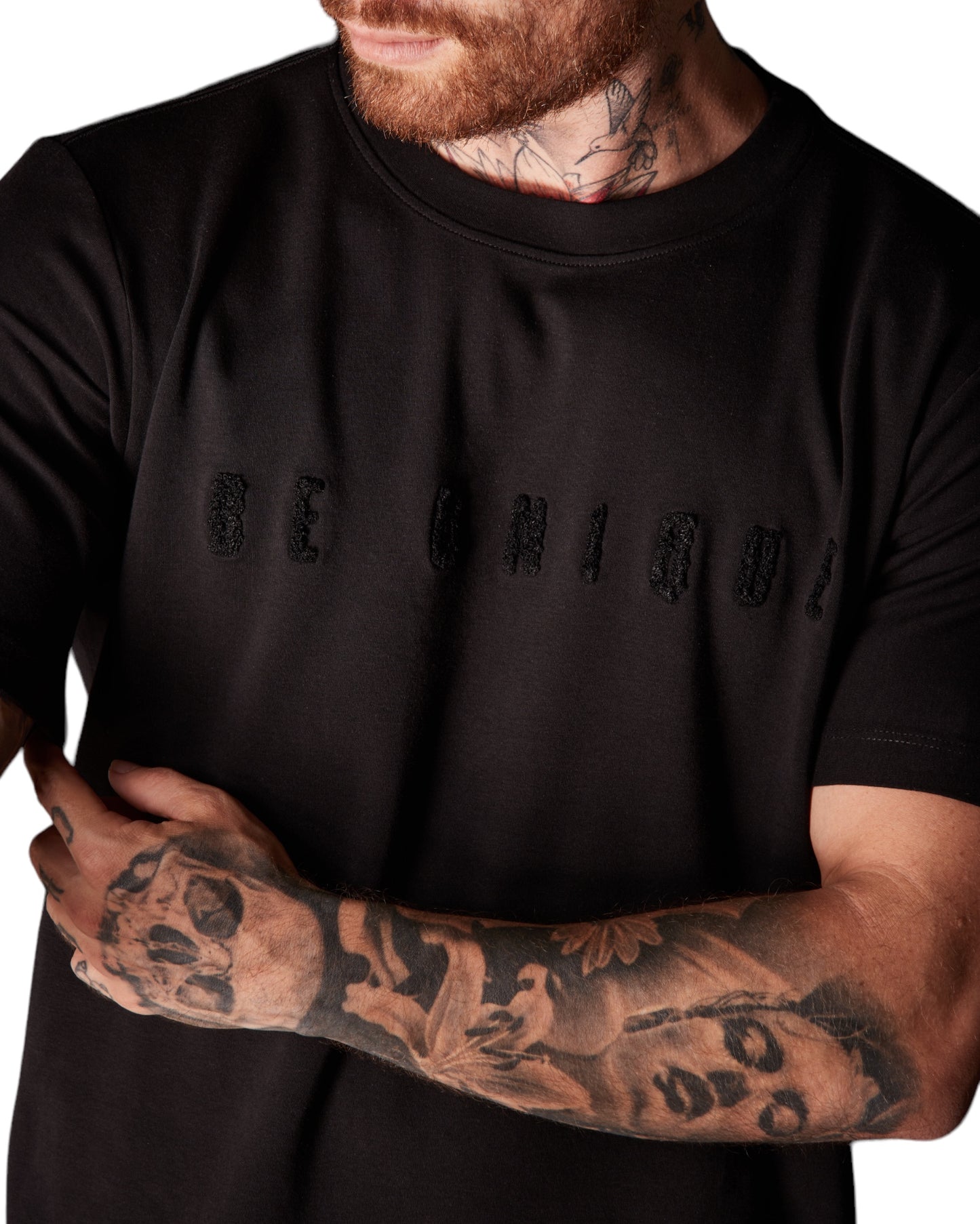 CAMISETA LETRA PELUCHE