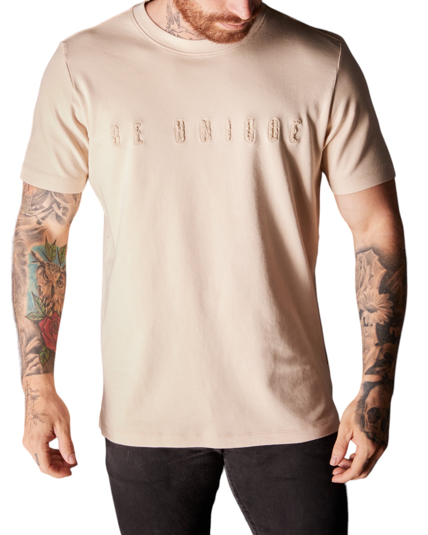 CAMISETA LETRA PELUCHE