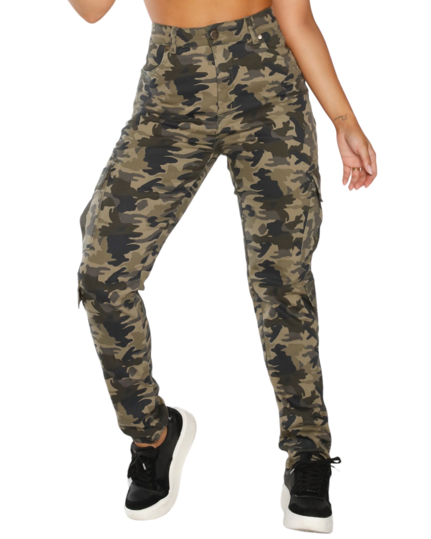 JEAN CARGO CAMUFLADO
