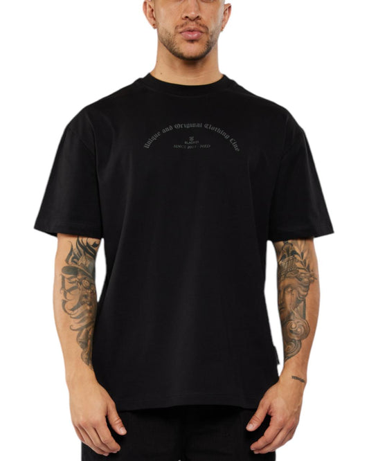 CAMISETA OVERSIZED CLOTHING LINE NEGRO