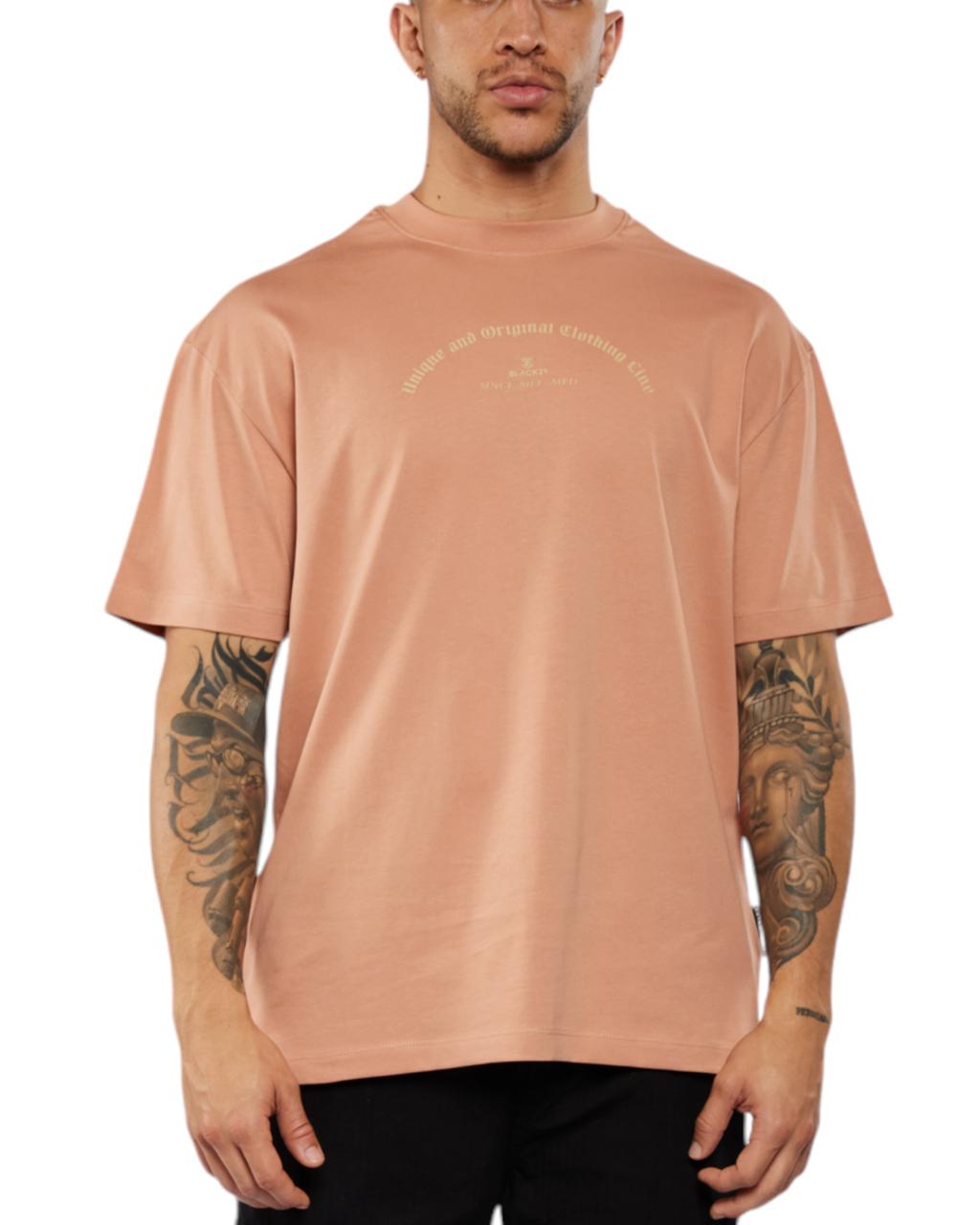 CAMISETA OVERSIZED CLOTHING LINE ROSADO