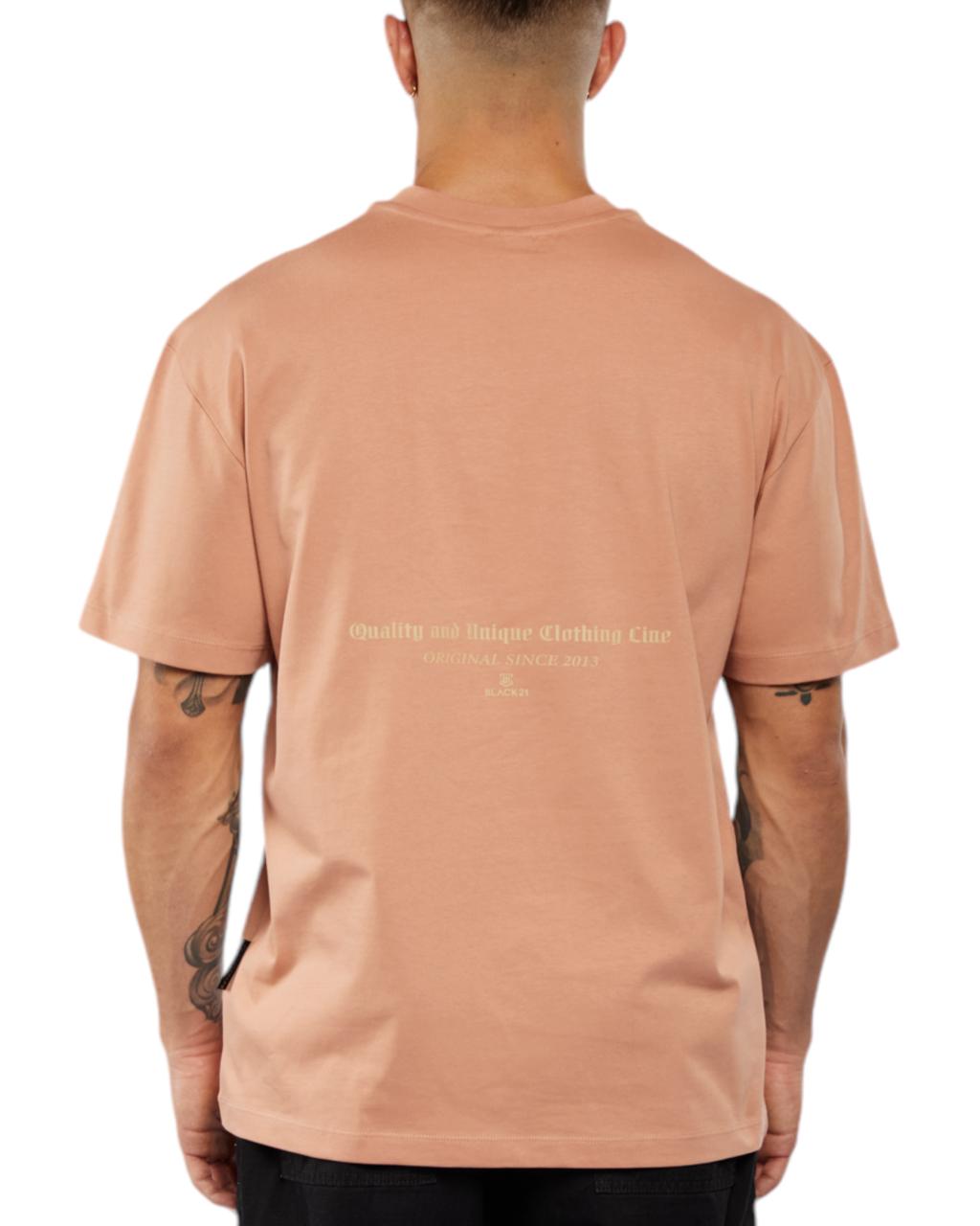 CAMISETA OVERSIZED CLOTHING LINE ROSADO