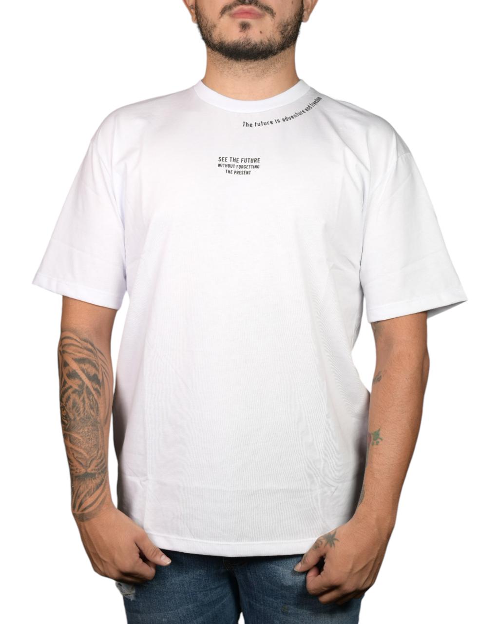 CAMISETA OVERSIZED FUTURE BLANCA